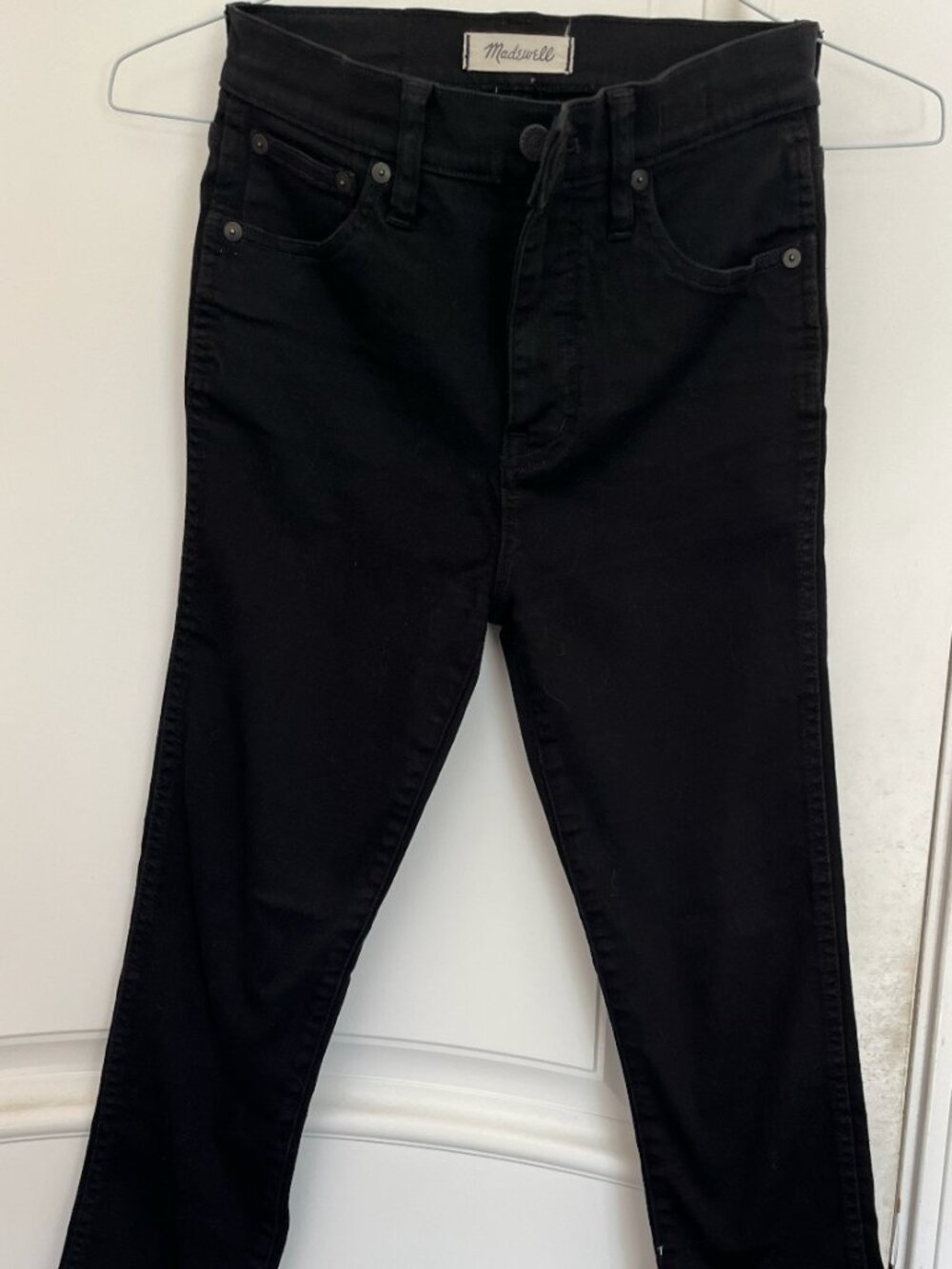 NWOT Madewell High Riser Skinny Jean Black, Size 26 High Rise